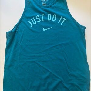 Nike Tee Dri Fit Aqua Sleeveless Top